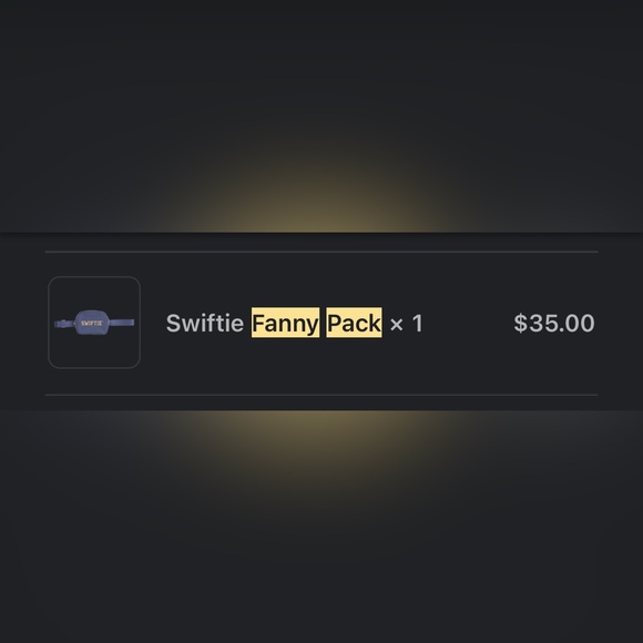 Taylor Swift Swiftie Fanny Pack - Picture 9 of 9